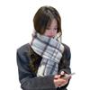 Schal Winter Damen Neu Japanisch Klassisch Schal Verdickt Warm und Kältebeständig Student Vielseitig Schal Doppeltverwendung Trendig