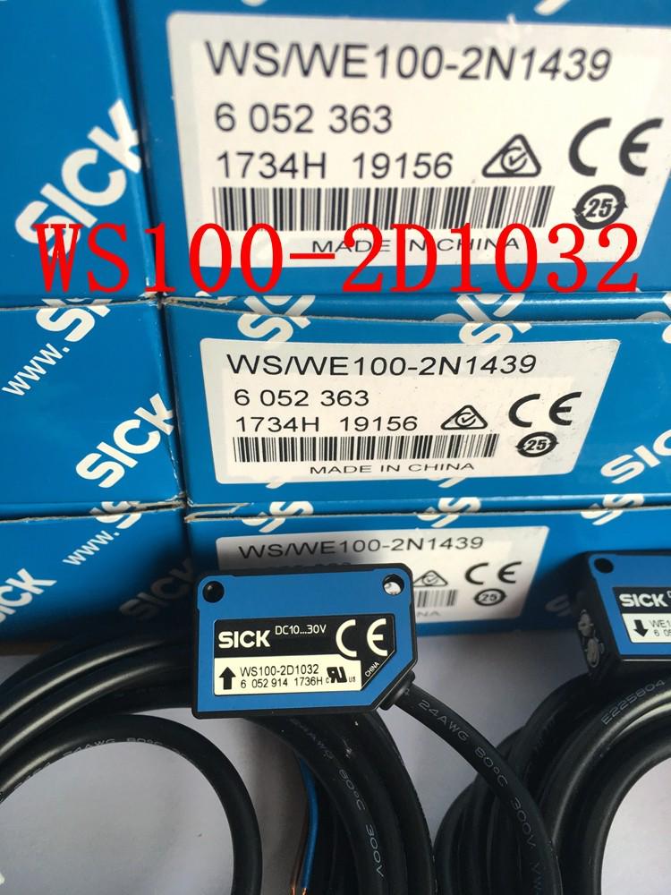 SICK Photoelectric Sensors WE100-2N1432, WS100-2D1032, WE100-2P1432
