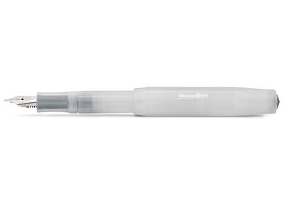 Kaweco Frosted Sport Fountain Medium Natural Officially Imported Pen, Nib, Coconut, FRFP-NC,