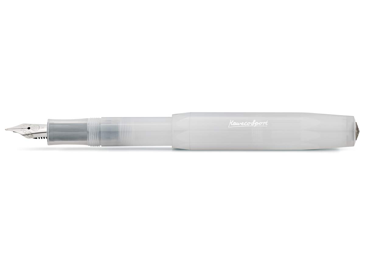 

Kaweco Frosted Sport Fountain Medium Natural Officially Imported Pen, Nib, Coconut, FRFP-NC,