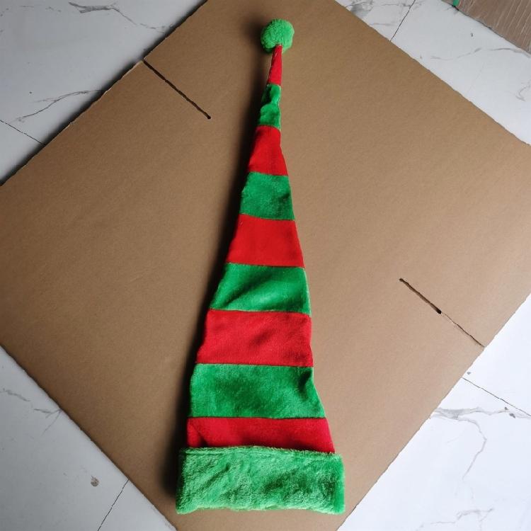 Blingbling Long Caps Elf Hat Christmas Hat Leprechaun for Party Celebrations