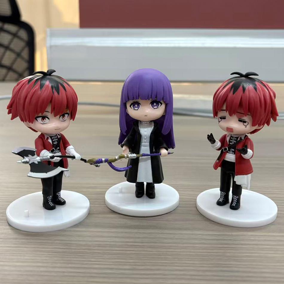 Beyond Journey's End 10cm Frieren Himmel Anime Actionfigur Modell Puppe Spielzeug für Jungen Ideales Geschenk für Figurensammlung