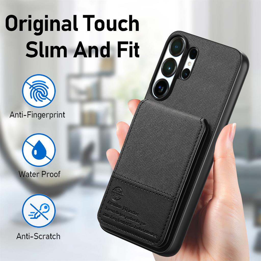Portafoglio in Pelle RFID Custodia per Schede e Telefono per Samsung Galaxy S26 Ultra S25 S24 FE S23 S22 S21 Plus A57 A37 A17 A07 A56 A36 A26 Cover