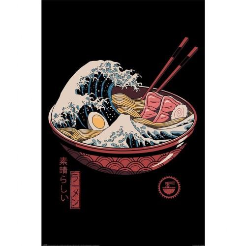 Vincent Trinidad Great Ramen Wave Maxi Paper Poster