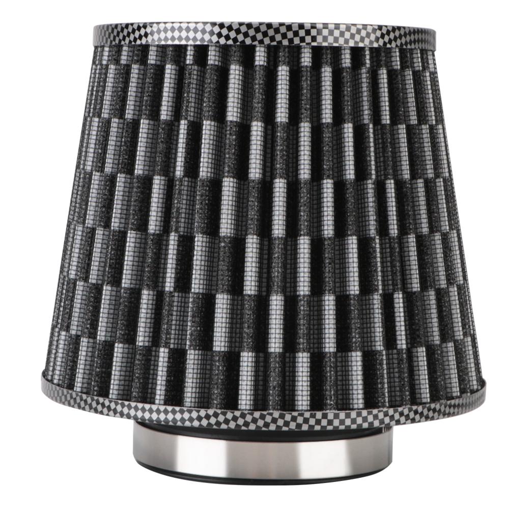 76MM 3 Inch High Flow Cold Air Intake Filter Universal Induction Kit Car Accessories Vehicles Air Filters Sport Power Mesh ConeGood product
