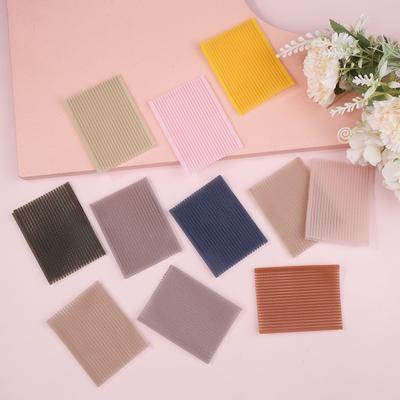 10Pcs Novel Front Hair Fringe  Stabilizer Makeup Sticker Pad Patch Pastel Clip Bangs Magic Tape Fringe Girls Gifts