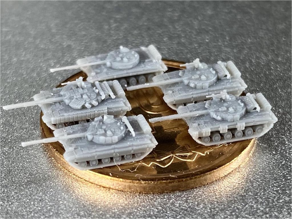 Firestarter 1/700 Modern Russian T-64 Set 3D Printer Kit FS-MR7