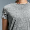 On Soft Comfortable Lightweight Fashi Short Sleeve Regular T-Shirt Women Tops Heather-Gray 1WE10581732