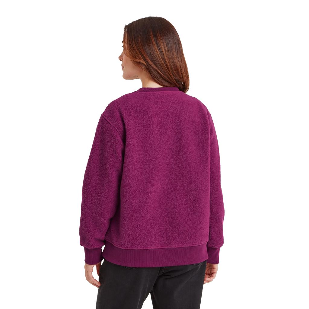 TOG24 Womens/Ladies Clayborne Sherpa Fleece Sweatshirt