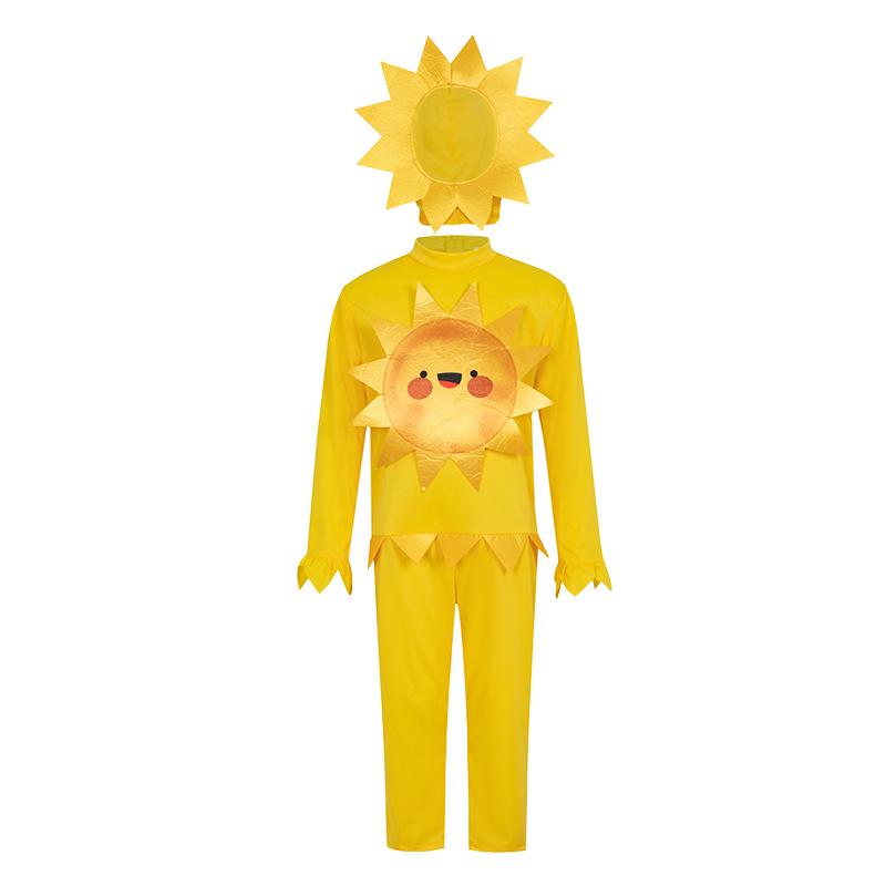 Children's Sunflower & Rose Costume for Stage Performance