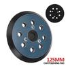 Disco de lijado para pulir coche de plástico resistente de 5 pulgadas con 8 agujeros para recogida de polvo para lijado eficaz con herramienta eléctrica