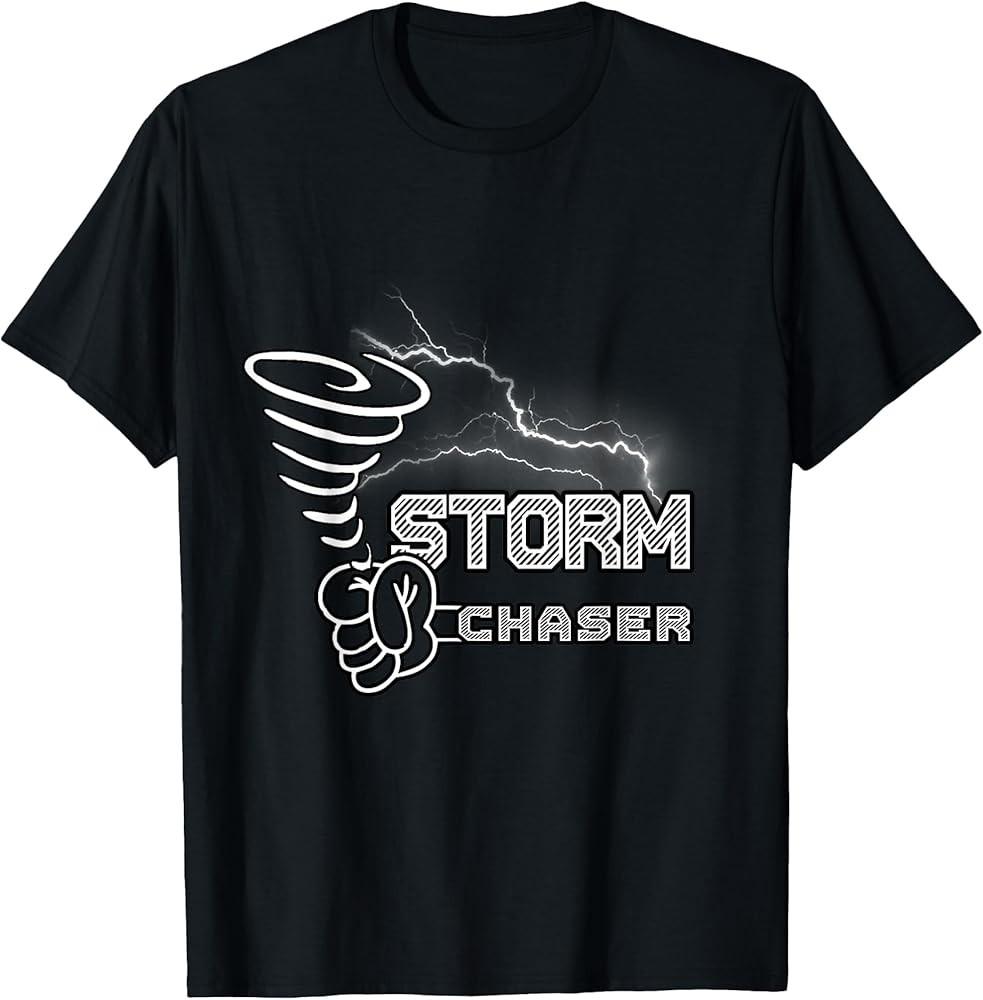 Storm Chaser Cool Electric Lightning Tornado Weather TShirt Unisex T-Shirt XXL