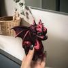 3D Printed Articulated Dragon Wings Tail Western Dragon Retracted Moved Ornament Model Figurine Gift