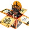 Handmade Greeting Card Box Paper Halloween Gift Card Halloween 3D Pop-Up Greeting Card  Holiday
