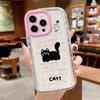 Mobile Phone Cases for iPhone 11 13 XR 15 Pro Max 12 14 Pro Max Case iPhone 16 7 Plus 8 Plus XS Max Cartoon Pattern Anti-drop Protection Shockproof