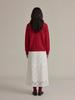 Moonlight Lover French Retro Velvet Lace Layered Women's Winter Skirt N859C