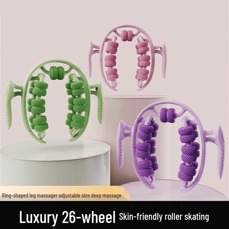 26-Wheel Calf and Leg Slimming Massager Roller