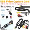 USB Video Capture Card VHS To Digital Converter VHS TV DVD VCR RCA To USB Video Converter for Mac PC