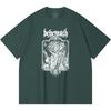 230 Gsm 100% Cotton Heavy Metal T-Shirt  Rock Band Popular Music Print Unisex Heavy Cotton T Shirt