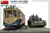 Miniart 1/35 Scale Kharkov 1943 Tram & Stug III Ausf. G with Crew Big Set Plastic Model Kit MA36067 (Scenery)