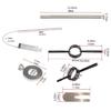 Aircraft Grade Aluminum Fork Spring Compression Tool Suitable For Motorcycle Suspension Maintenance Tasks Inverted Forks