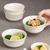 2026 Japanese-Style Ceramic Bowl: Simple Rice, Soup, Yogurt, Dessert & Salad Bowl for Home & Commercial Use