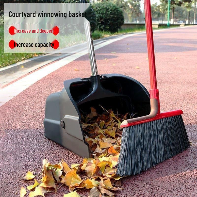 Gureide Outdoor Broom and Dustpan Set