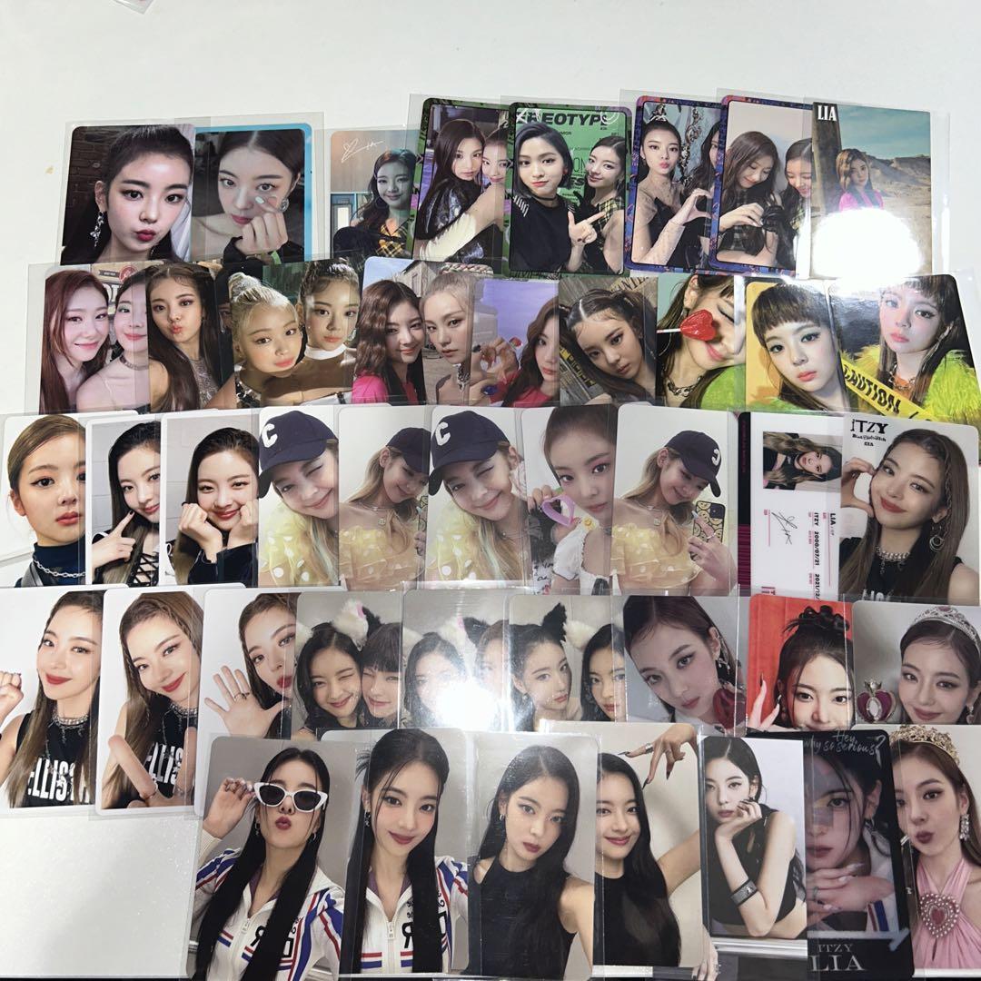 

[USED] itzy rear trading card