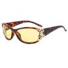 New Fashion Butterfly Gradient Decor Shades Women Trendy Driving Anti UV Sunglasses High Quality Y2K Popular Beach Sun Glasses