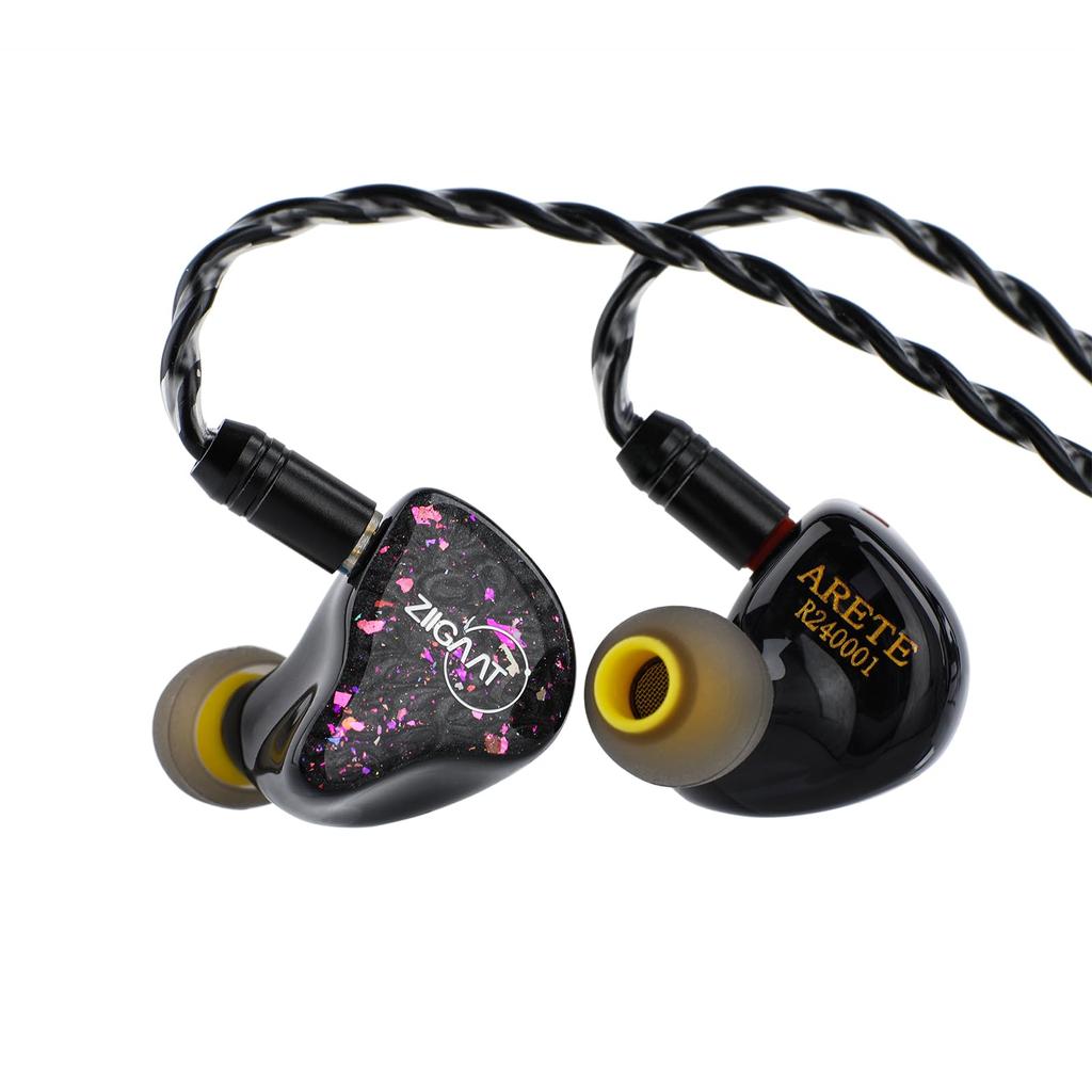 Linsoul Review Arete Hybrid Black HiFi Earphones Sturdy 10mm Biocellulose Diaphragm Dynamic Driver American Knowles Balanced Armature Driver Balanced