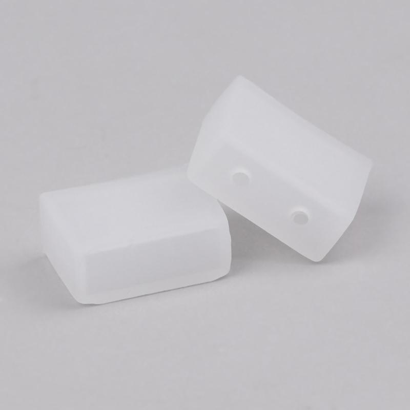 50 Pezzi Striscia Neon 6X12Mm Tappo Terminale Connettore Led Striscia Led Impermeabile Luce Neon