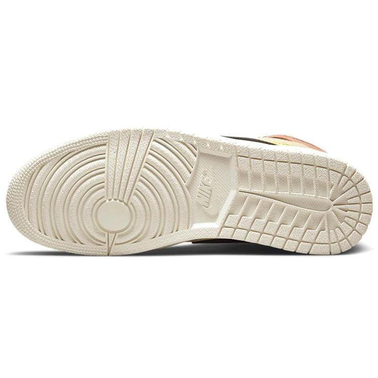 Air Jordan 1 High Switch Pink Volt Men Sneakers Peach Light-Peach Black CW6576-800