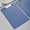 Measuring Ruler Writing Board A4 File Folder, with Reinforced Metal Clip And Clear Scale Strong Clamping Folder Ruler, Portable Document Pad,