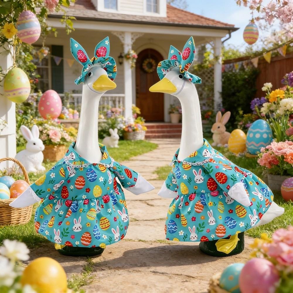 Breathable Goose Easter Costume Decorative Goose Holiday Outfit Porch Goose Outfit  Patio Yard