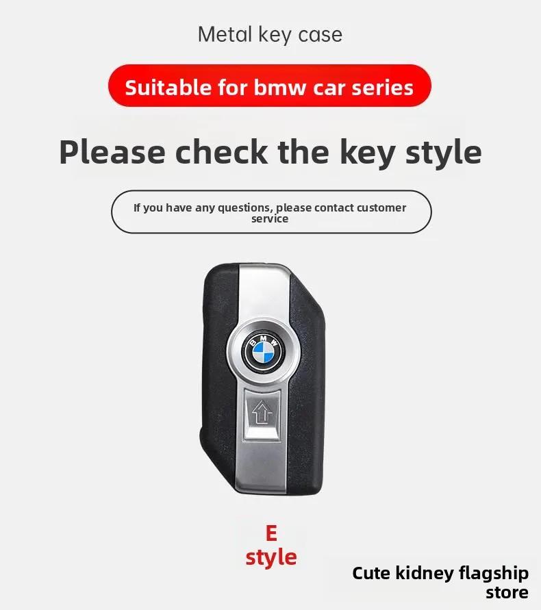 NNEJ4 Zinc Alloy for BMW R1200RS F900xr R1250gs C400gt K1600gt R1200GS Lc R1200RT Motorcycle Key Case Cover Accessories