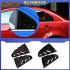 Rear Window Side Vent Shutter Louver Cover Trim Car Accessories Auto Parts For Mitsubishi Lancer EX X EVO 2008-2018