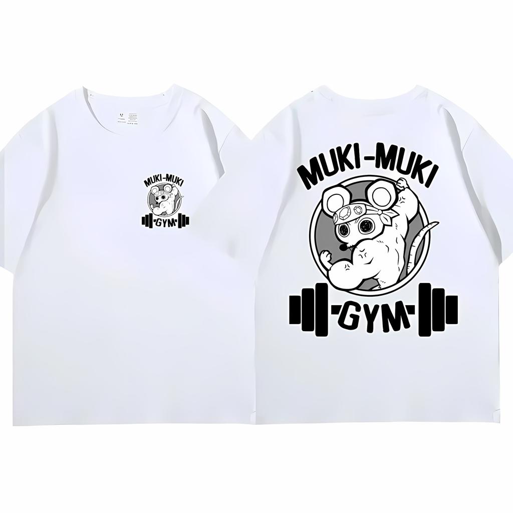 Summer New street casual fashion D anime printed soft comfortable breathable and lightweight Unisexs Tshirt