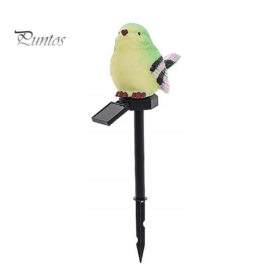 Waterproof Outdoor Lawn Decoration Lights Solar Bird Garden Light, Figurine Pathway Decorative Stakes for Flower Beds Stake LED Lamp Patio Yard
