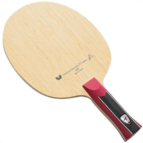 Butterfly Table Tennis Jun Mizutani ZLC AN Shakehand Anatomical Offensive 36612 Racket, Racket,