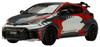 HobbyJAPAN HJ64 Scale Toyota GR Yaris RZ High Performance Kalle Edition 2024 Finished Model HJ643087PW 1/64 Rovanperä