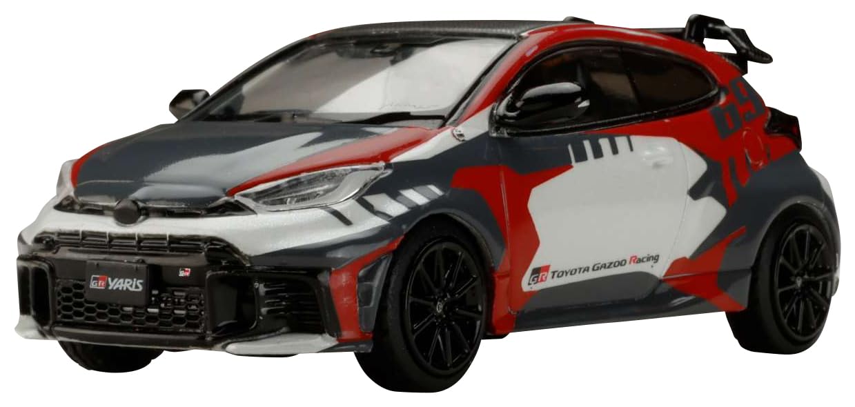 

HobbyJAPAN HJ64 Масштаб Toyota GR Yaris RZ High Performance Kalle Edition 2024 Готовая модель HJ643087PW 1/64 Rovanperä
