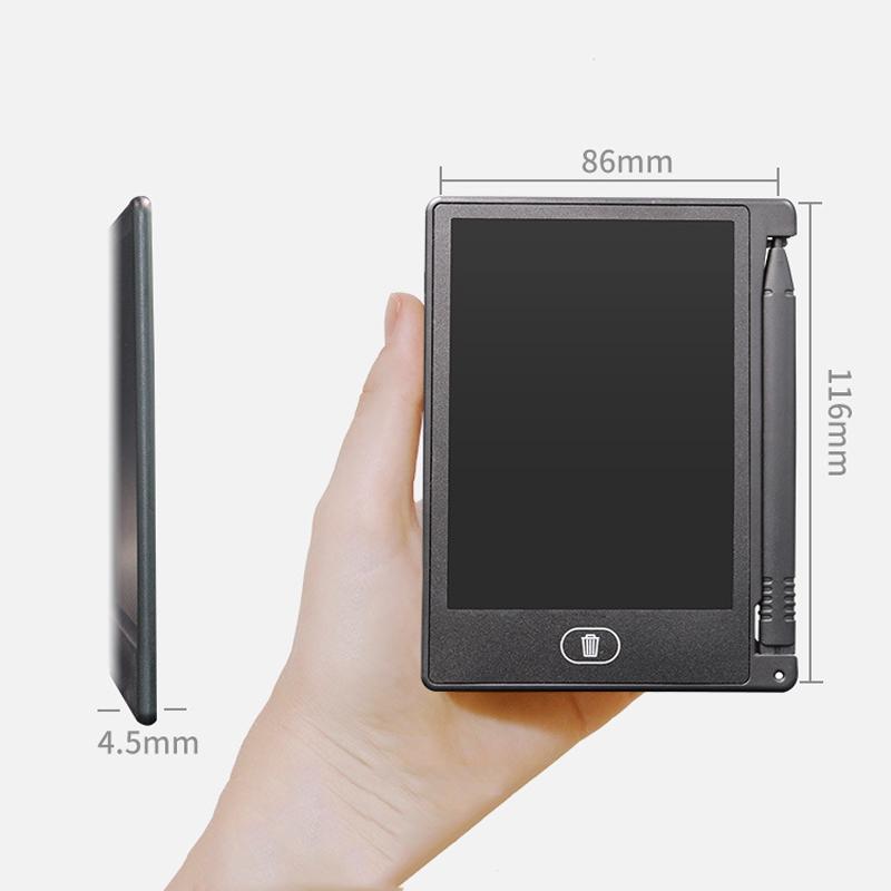 Inch 4.4 Lcd Mini Handwriting Tablet Kids Toy Small Drawing Board Writing Board Home Office Student Writing Drawing Magic Tablet