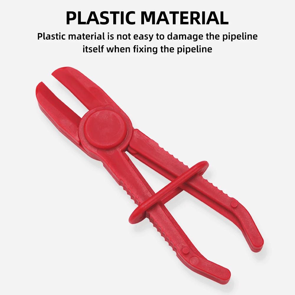 Schlauchklemmenzange Werkzeug Brems- Kraftstoff- Wasserleitungs-Klemmenzange für Autoreparatur Schlauchklemmenentfernung Kunststoff Ölleitung Schneidzange