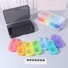 Moisture-proof 7-Day Pill Organizer Waterproof Medicine Storage Box  for Travel Household