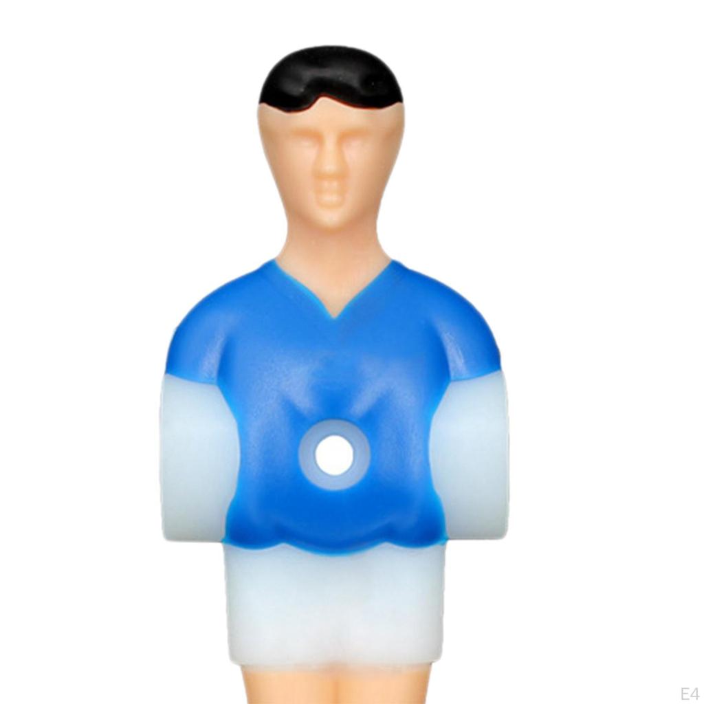 3 Pieces Soccer Table Mens Player Figures,Soccer Foosball Accessories