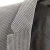 ARMANI EXCHANGE Striped Pattern tailored jacket 34 gray Men's Used