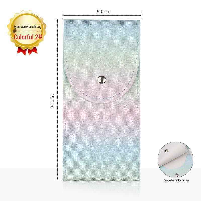 Yido Gradient Sminkekostoppbevaringsveske – Bærbar, Eksklusiv Skjønnhetsveske for Øyenskygge og Mer