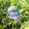 Glass Automatic Plant Watering Ball 100ml Bulb Shape Glass Auto Drip Irrigation System Colorful Automatic Watering Spike