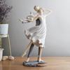 Statuetta Coppia Innamorata Romantica per San Valentino, Scultura Coppia in Piedi Regalo per Decorazione Casa, Tavolo, Coppia, (5x3.8x13 Pollici)
