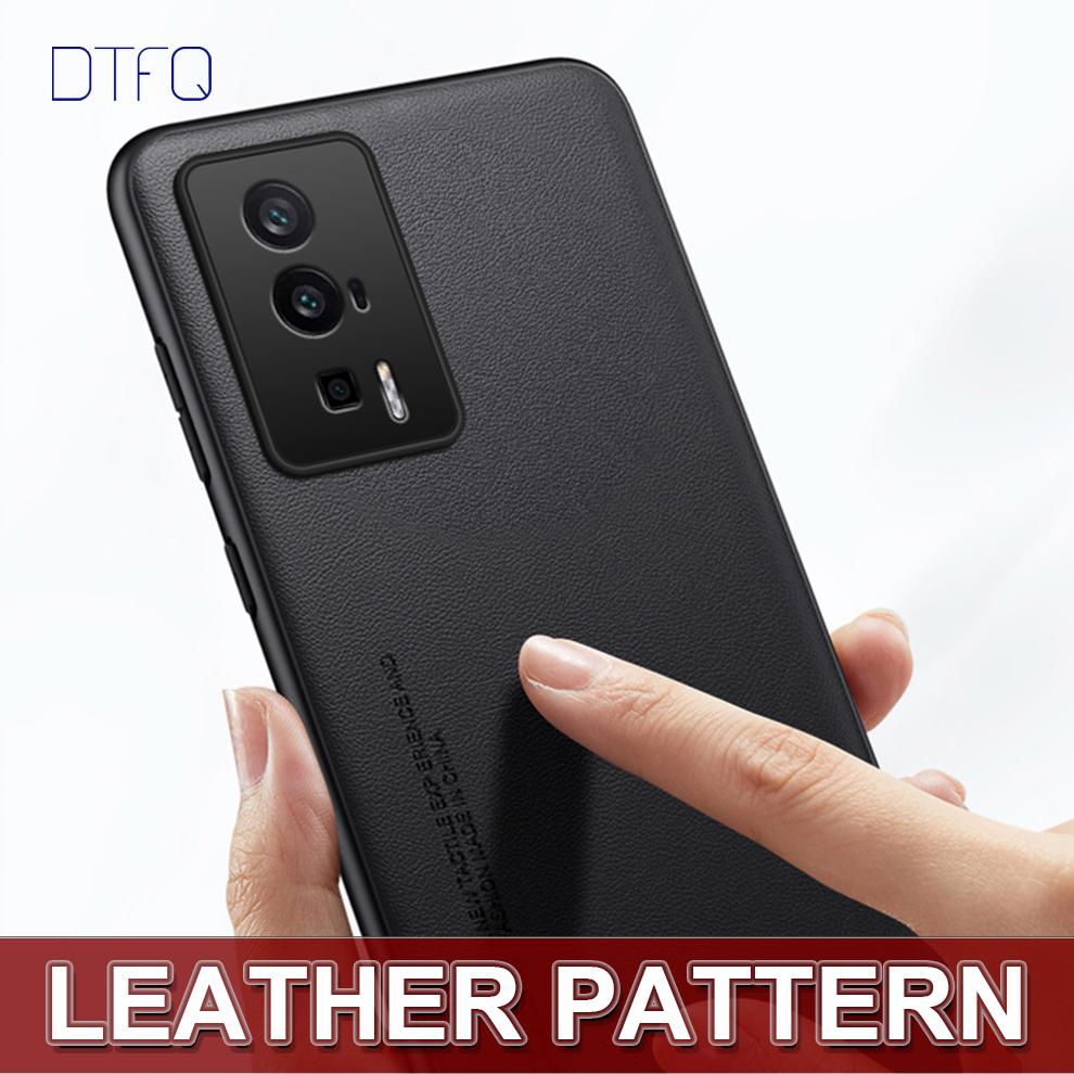 Case for POCO F5 Pro Leather Pattern Case for Xiaomi POCO F5 Coque Funda Shockproof Luxury Leather Case for POCO F5 Pro